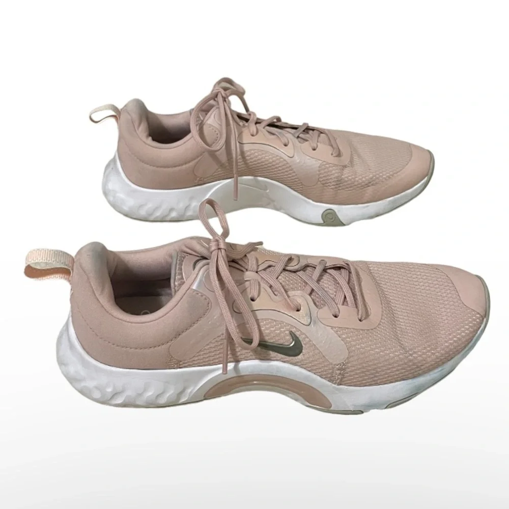 Nike Renew In Season Cross Trainer Rose Pink Metallic Pewter Silver Women Size 8